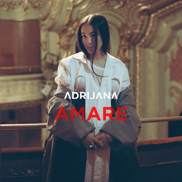 Album cover art for "Amare" by Adrijana