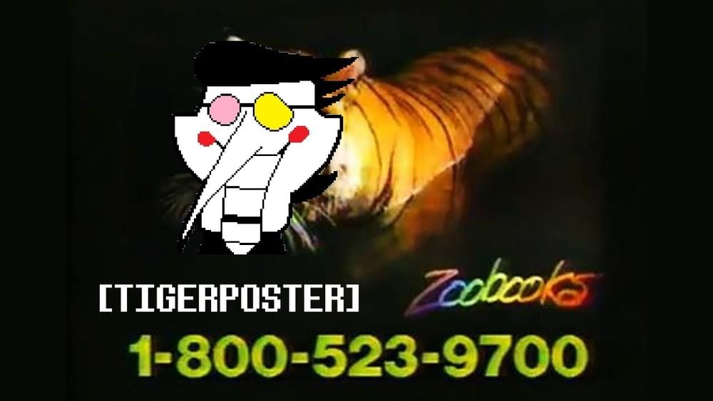 Album cover art for "BIG SHOT WITH LYRICS but all the nouns are replaced with [TIGERPOSTER]" by Juno Songs & [TigerPoster]