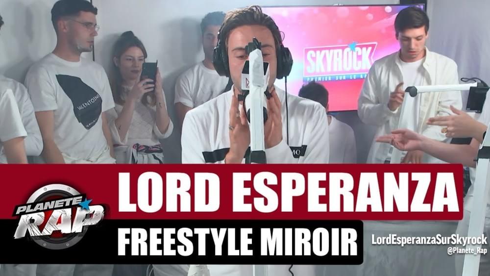 Album cover art for "Freestyle miroir" by Lord Esperanza