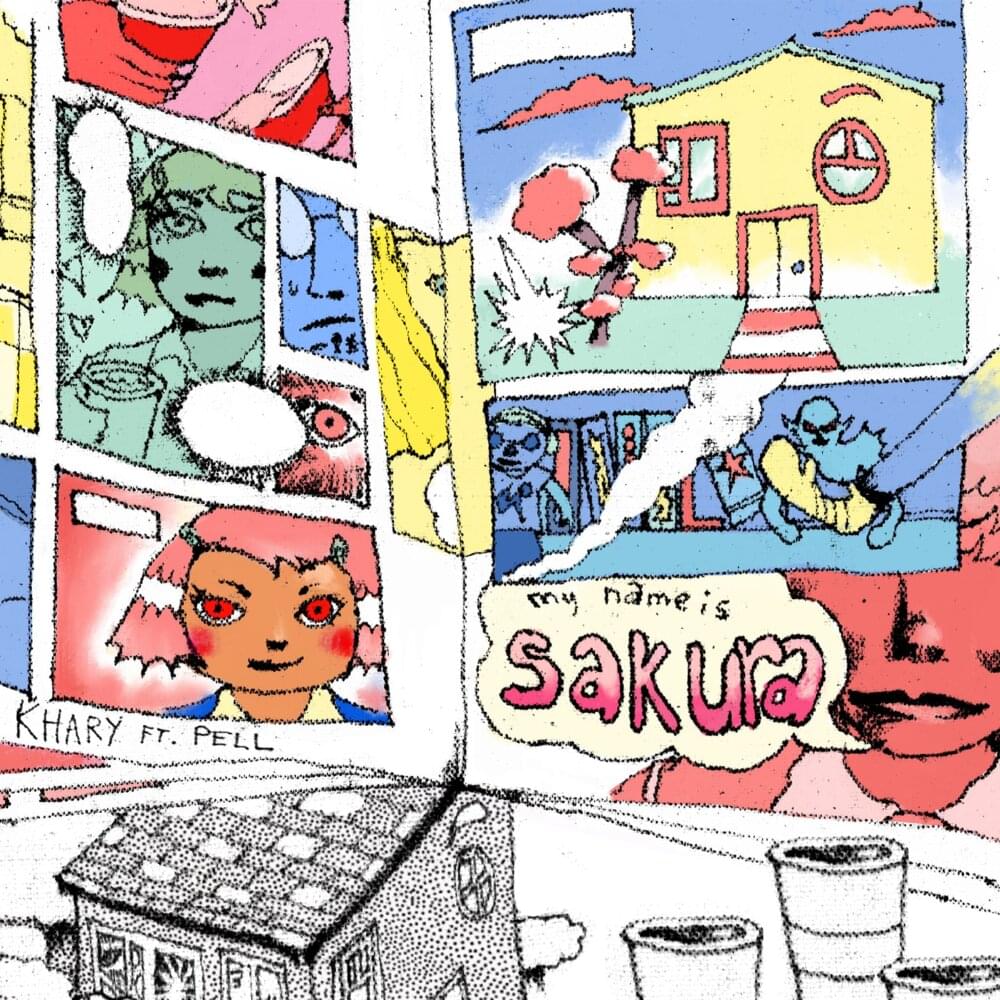 Album cover art for "Sakura" by Khary
