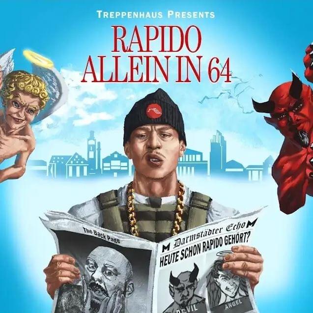 Cover image for Rapido allein in 64