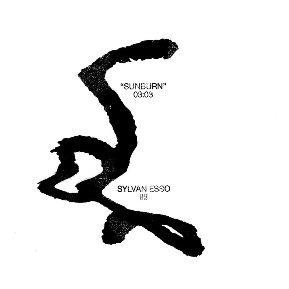 Album cover art for "Sunburn" by Sylvan Esso
