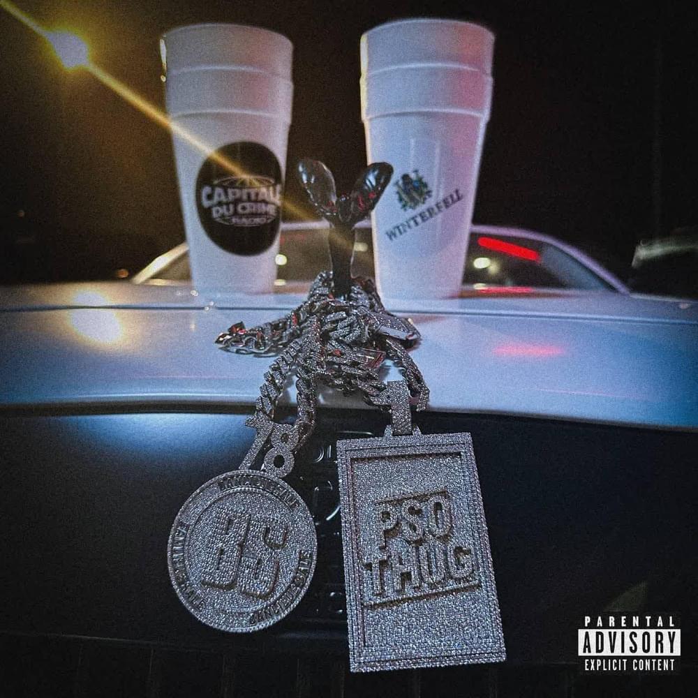 Album cover art for "Gangsta et Célèbre" by La Fouine & Leto