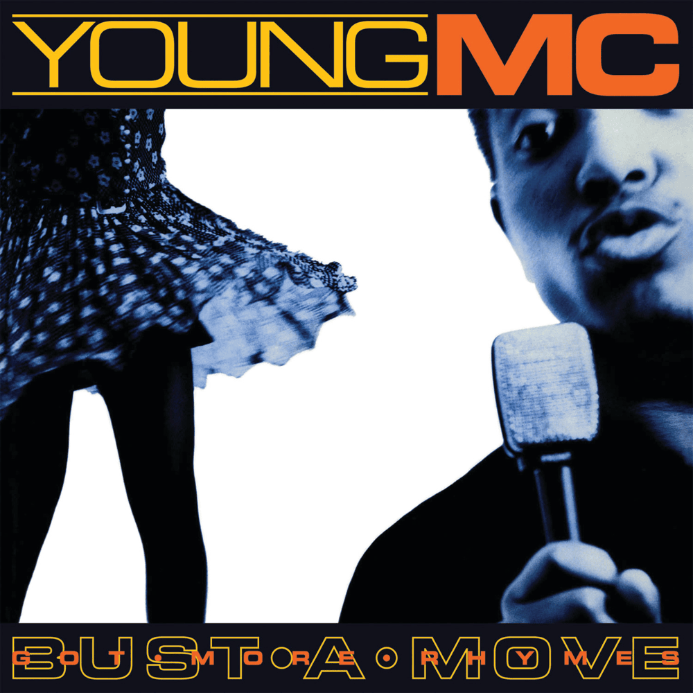 Album cover art for "Bust a Move" by Young MC