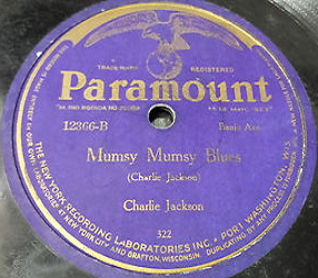 Album cover art for "Mumsy Mumsy Blues (Take 2)" by Papa Charlie Jackson