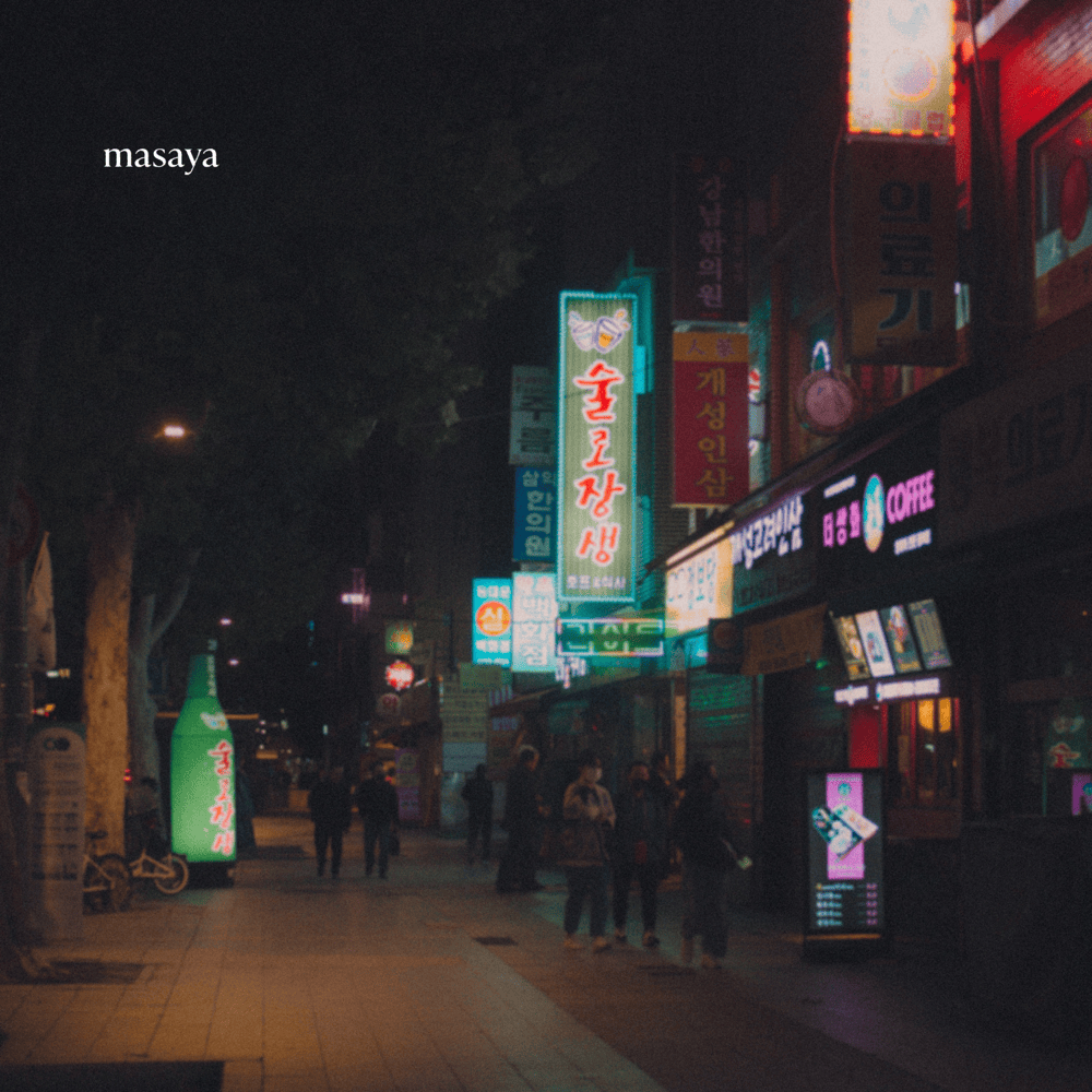 Album cover art for "Masaya" by I Belong to the Zoo