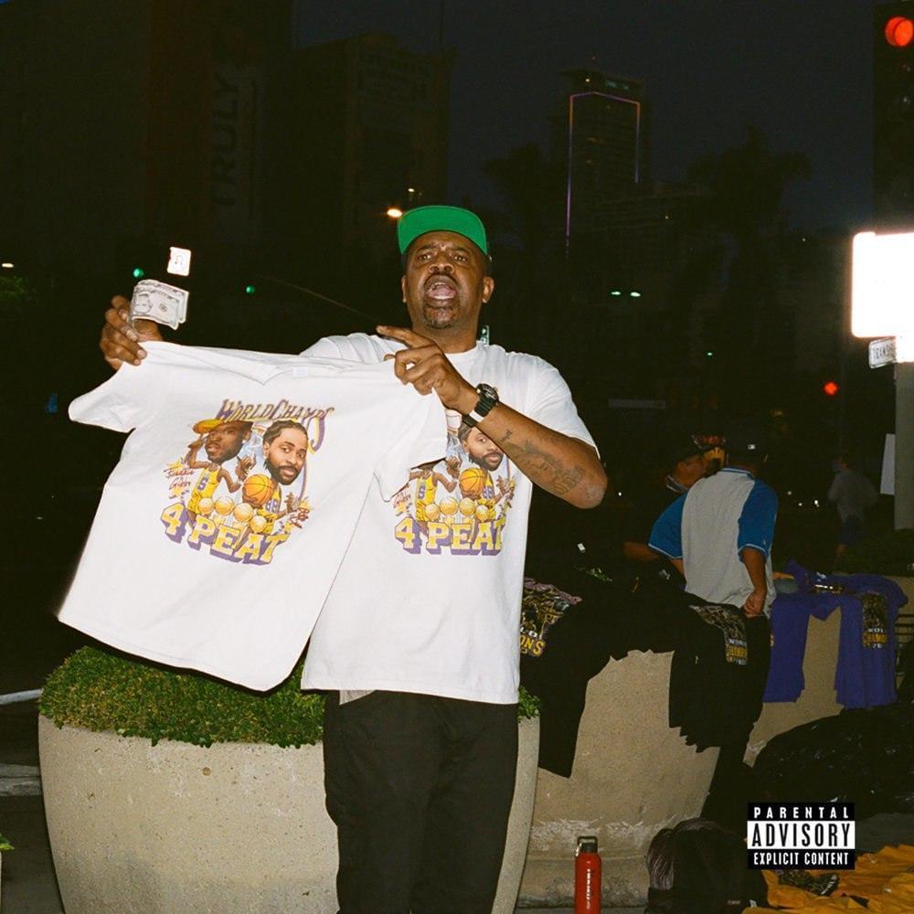Album cover art for "4 Thangs" by Freddie Gibbs & Hit-Boy & Big Sean