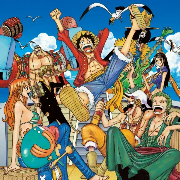 Album cover art for "ウィーアー！ (We Are!)" by 7人の麦わら海賊団篇 (7 Straw Hat Pirates)