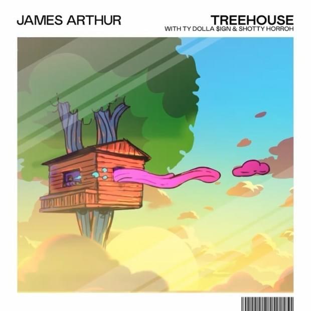Album cover art for "Treehouse" by James Arthur