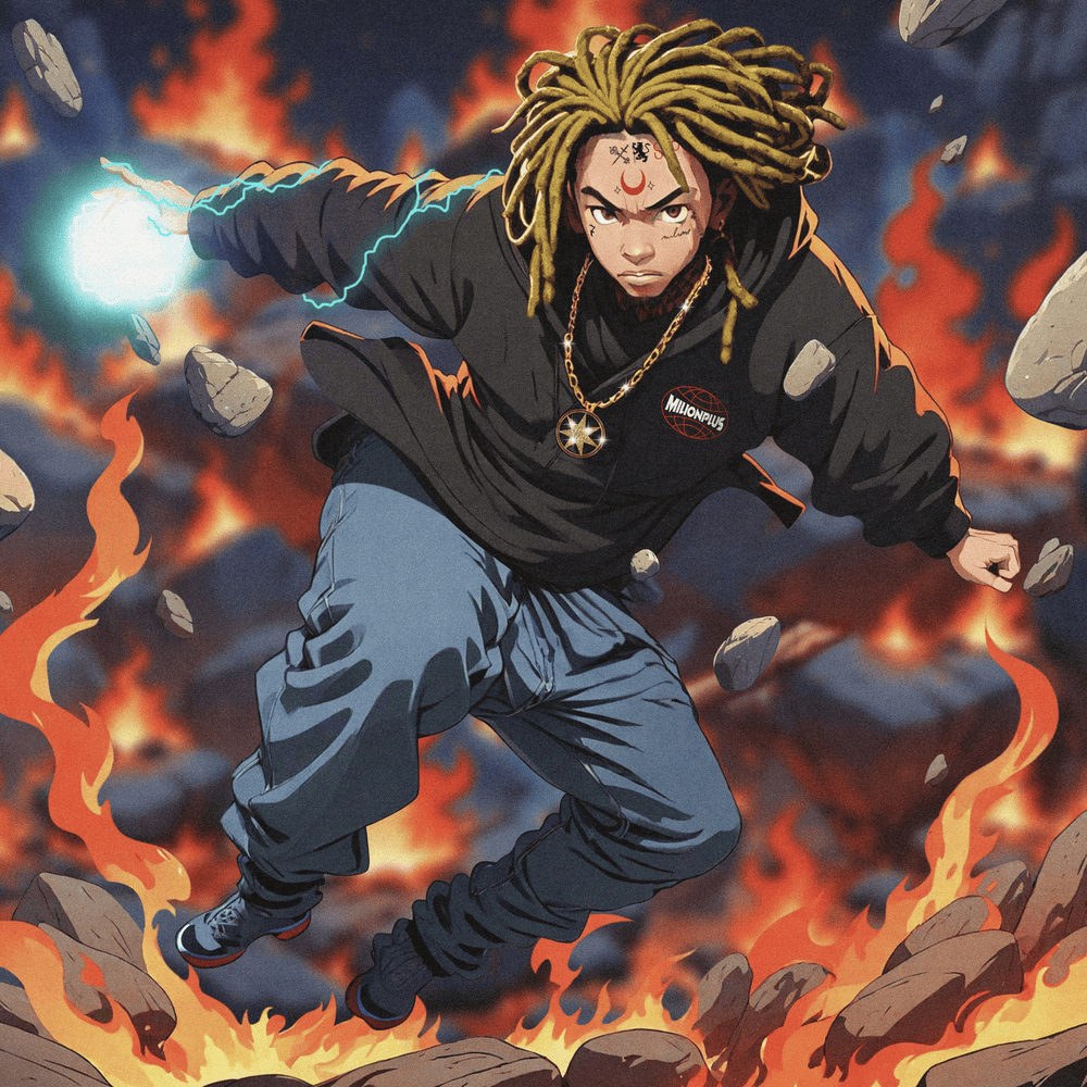 Album cover art for "RANDAL" by Nik Tendo