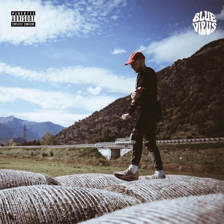 Album cover art for "Danza con me" by Blue Virus