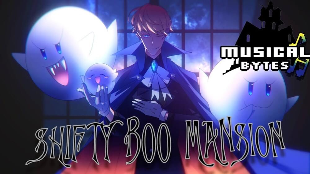 Album cover art for "Shifty Boo Mansion" by Man on the Internet & Kyle Wright