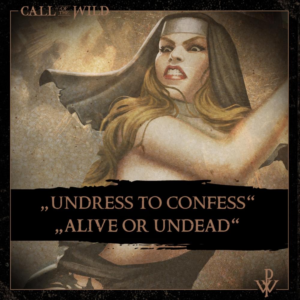 Album cover art for "Alive or Undead" by Powerwolf