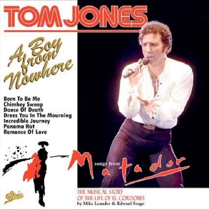 Album cover art for "Romance of Love" by Tom Jones