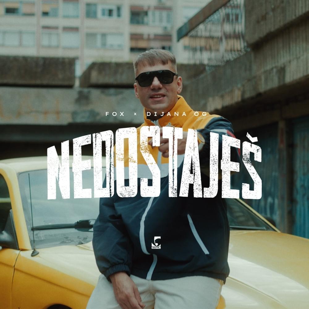 Album cover art for "Nedostaješ" by Fox & Dijana OG