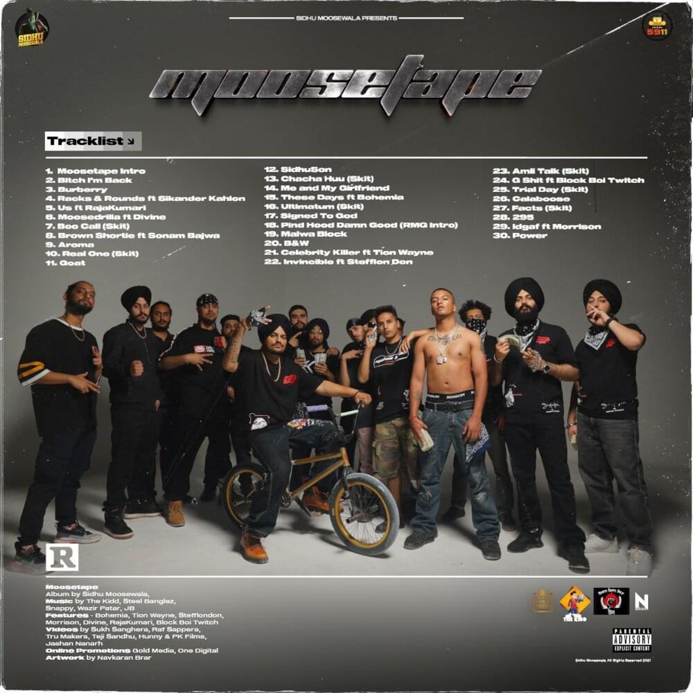 Album cover art for "Ultimatum (Skit)" by Sidhu Moose Wala