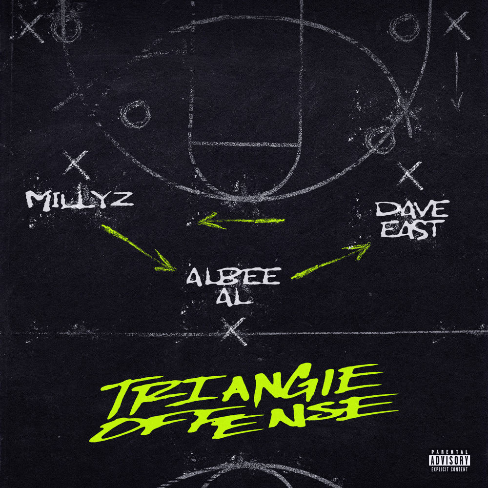 Album cover art for "Triangle Offense" by 2K Sports