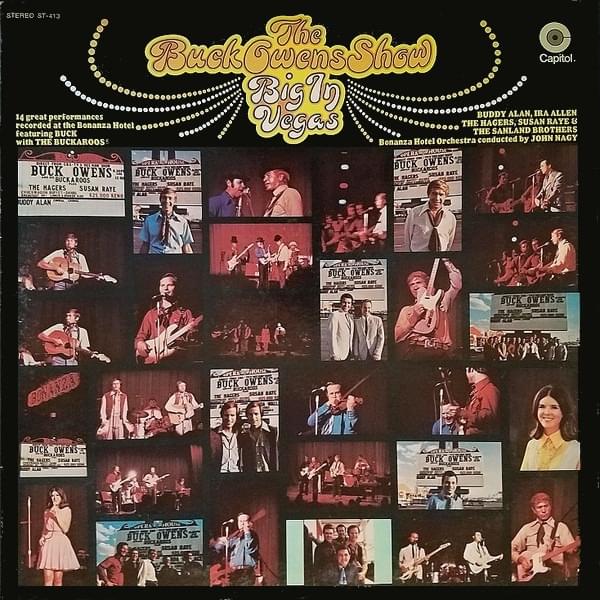 Album cover art for "Big In Vegas (Live In Las Vegas)" by Buck Owens