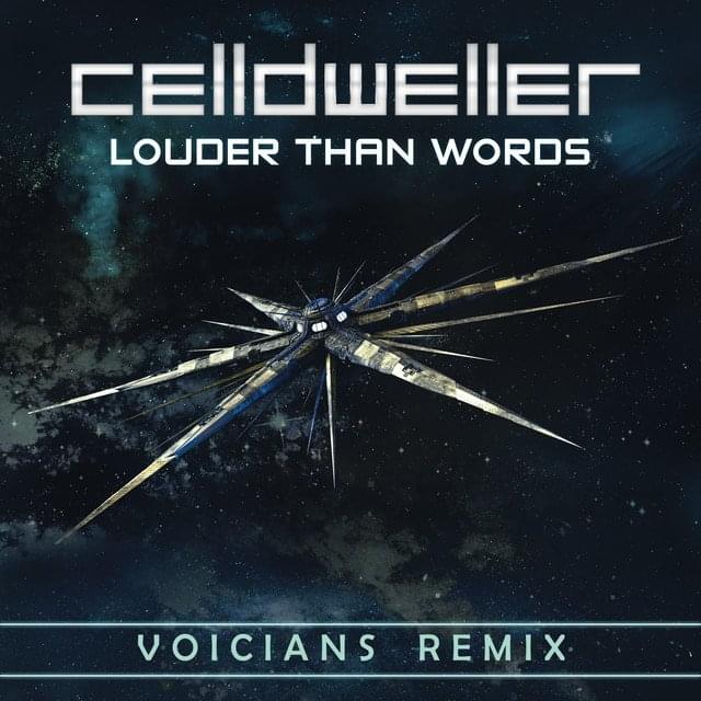 Album cover art for "Louder Than Words [Voicians Remix]" by Celldweller