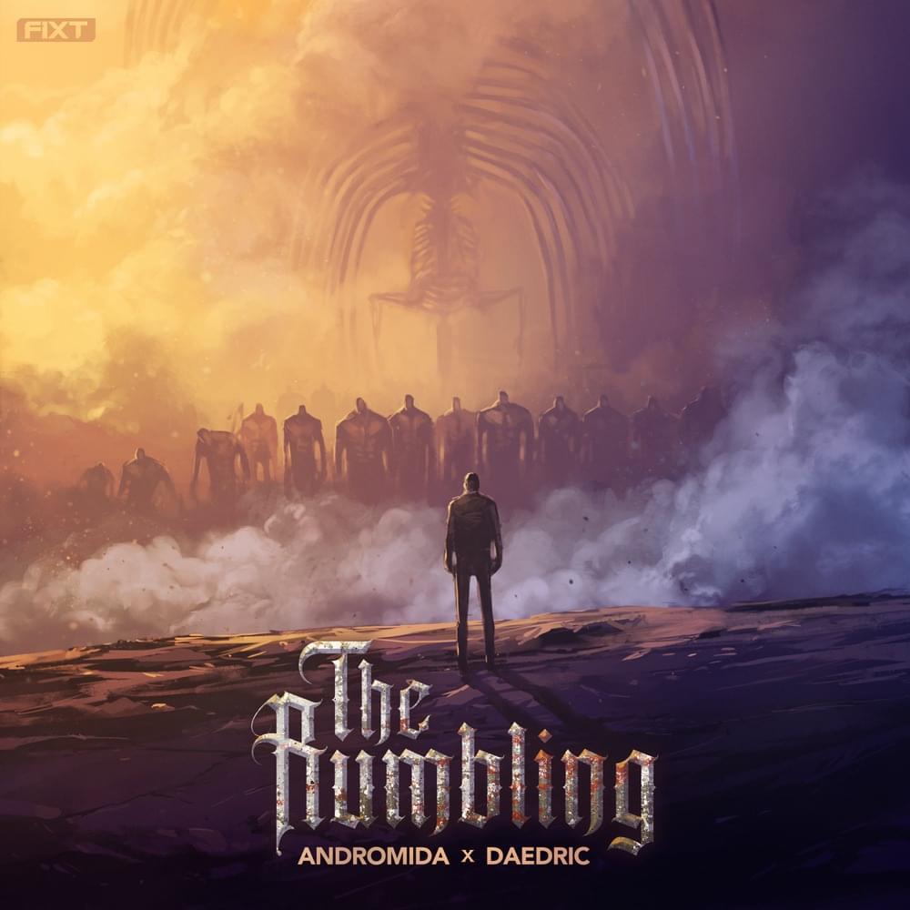 Album cover art for "The Rumbling" by Andromida & Daedric