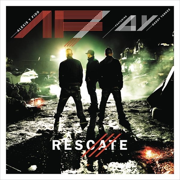 Album cover art for "Rescate" by Alexis y Fido & Daddy Yankee