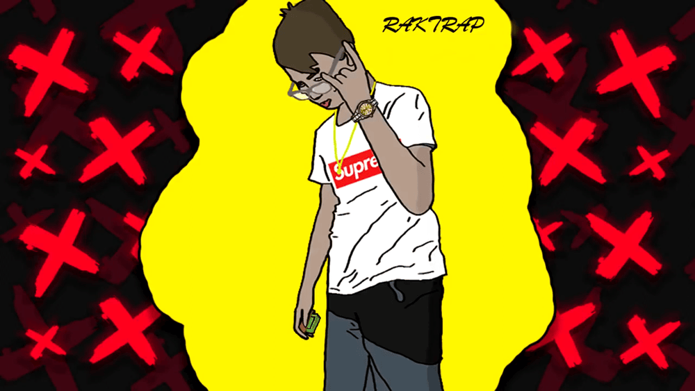 Album cover art for "RakTrap" by Cheatz (POL)