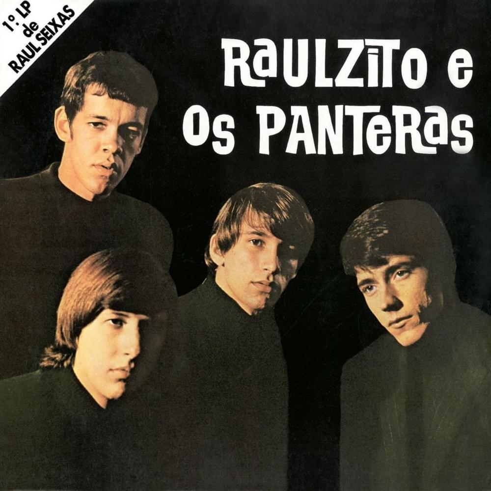 Album cover art for "Menina de Amaralina" by Raulzito e os Panteras