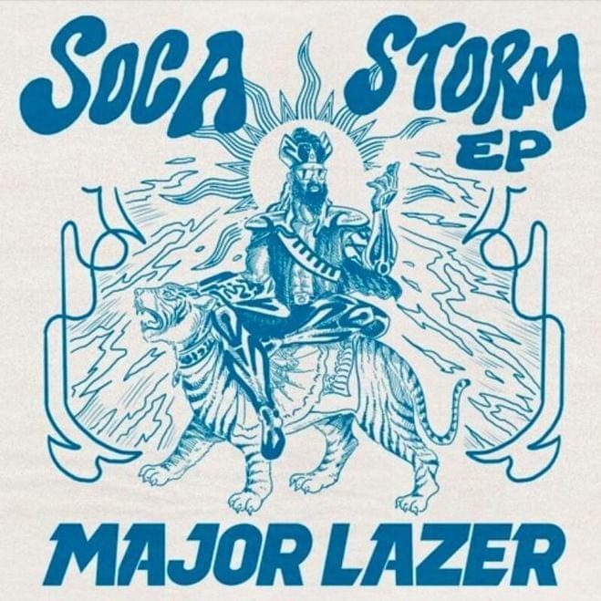 Album cover art for "Soca Storm" by Major Lazer