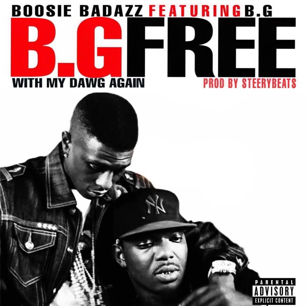 Album cover art for "BG Free / My Dawg" by Boosie Badazz