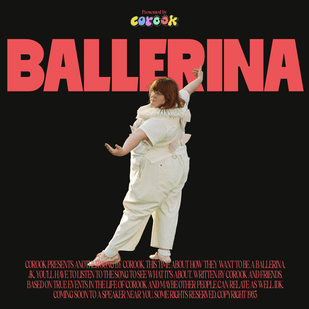 Album cover art for "ballerina" by corook