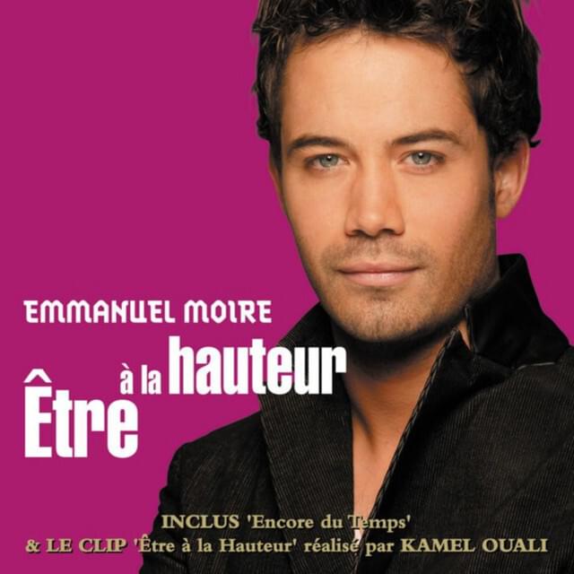 Album cover art for "�tre � la hauteur" by Emmanuel Moire