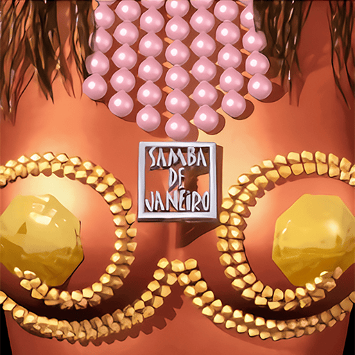 Album cover art for "Samba de Janeiro" by Bass Fist & Boogie Girl