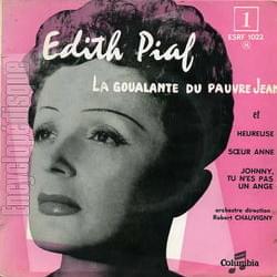 Album cover art for "Sœur Anne" by Édith Piaf