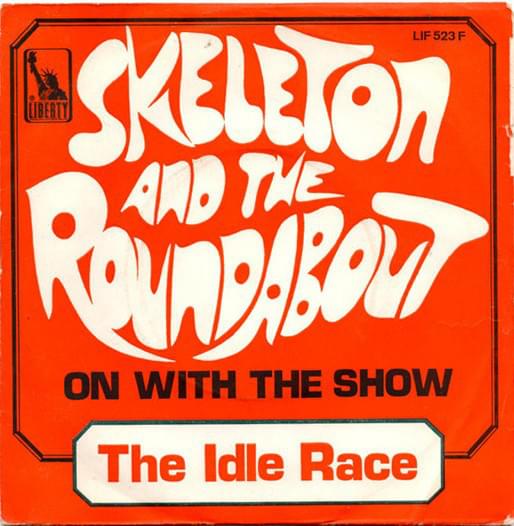 Album cover art for "The Skeleton and The Roundabout" by The Idle Race