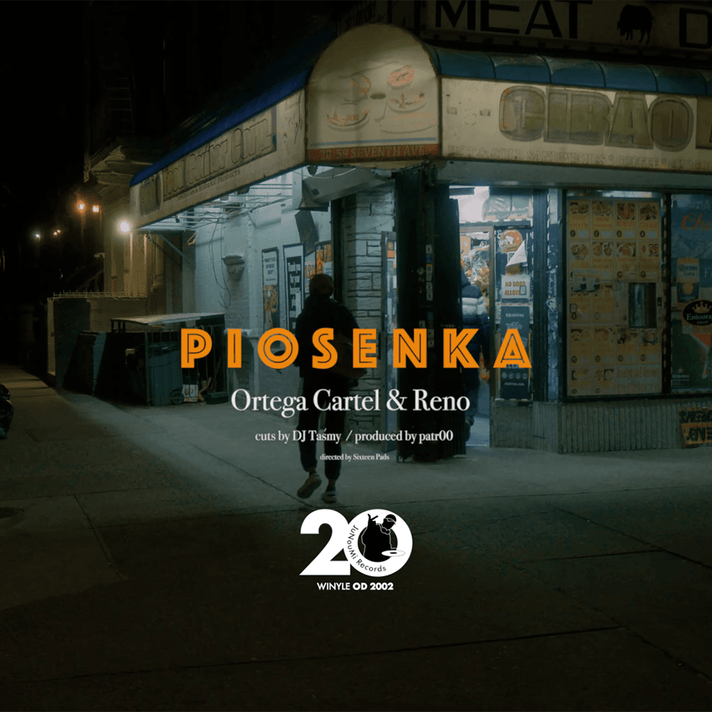 Album cover art for "Piosenka" by Ortega Cartel & Daniel Drumz