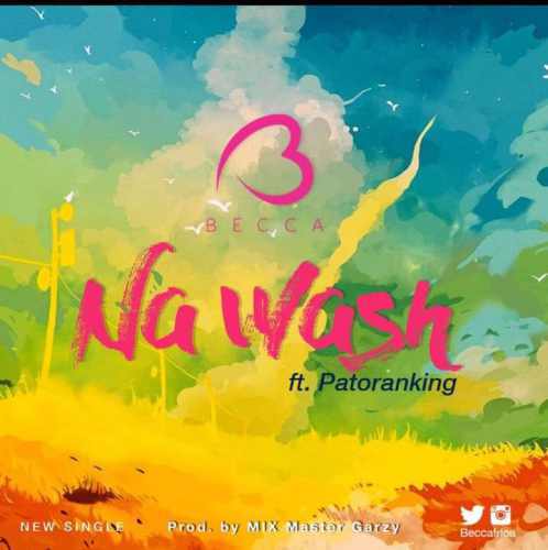 Album cover art for "Na Wash" by Becca (GHA) & Patoranking