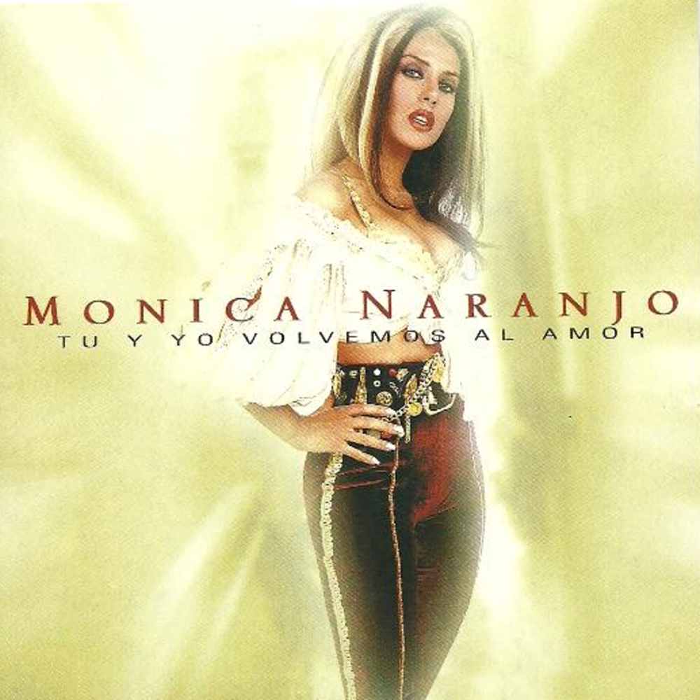 Album cover art for "Tú y yo volvemos al amor" by Mónica Naranjo