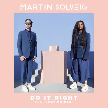 Album cover art for "Do It Right" by Bravo Hits & Tkay Maidza
