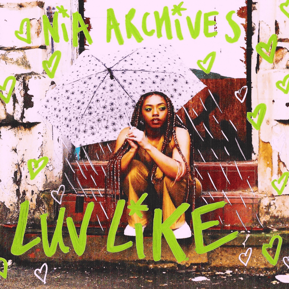 Album cover art for "Luv Like" by Nia Archives