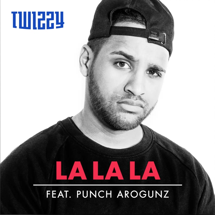 Album cover art for "La La La" by Twizzy & Punch Arogunz