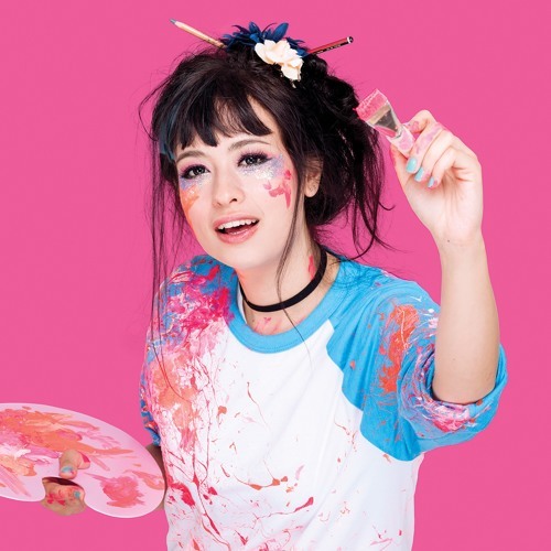 Album cover art for "Paintbrush" by Kero Kero Bonito