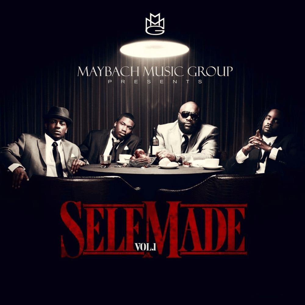 Album cover art for "Running Rebels" by Maybach Music Group & Stalley & Teedra Moses & Meek Mill