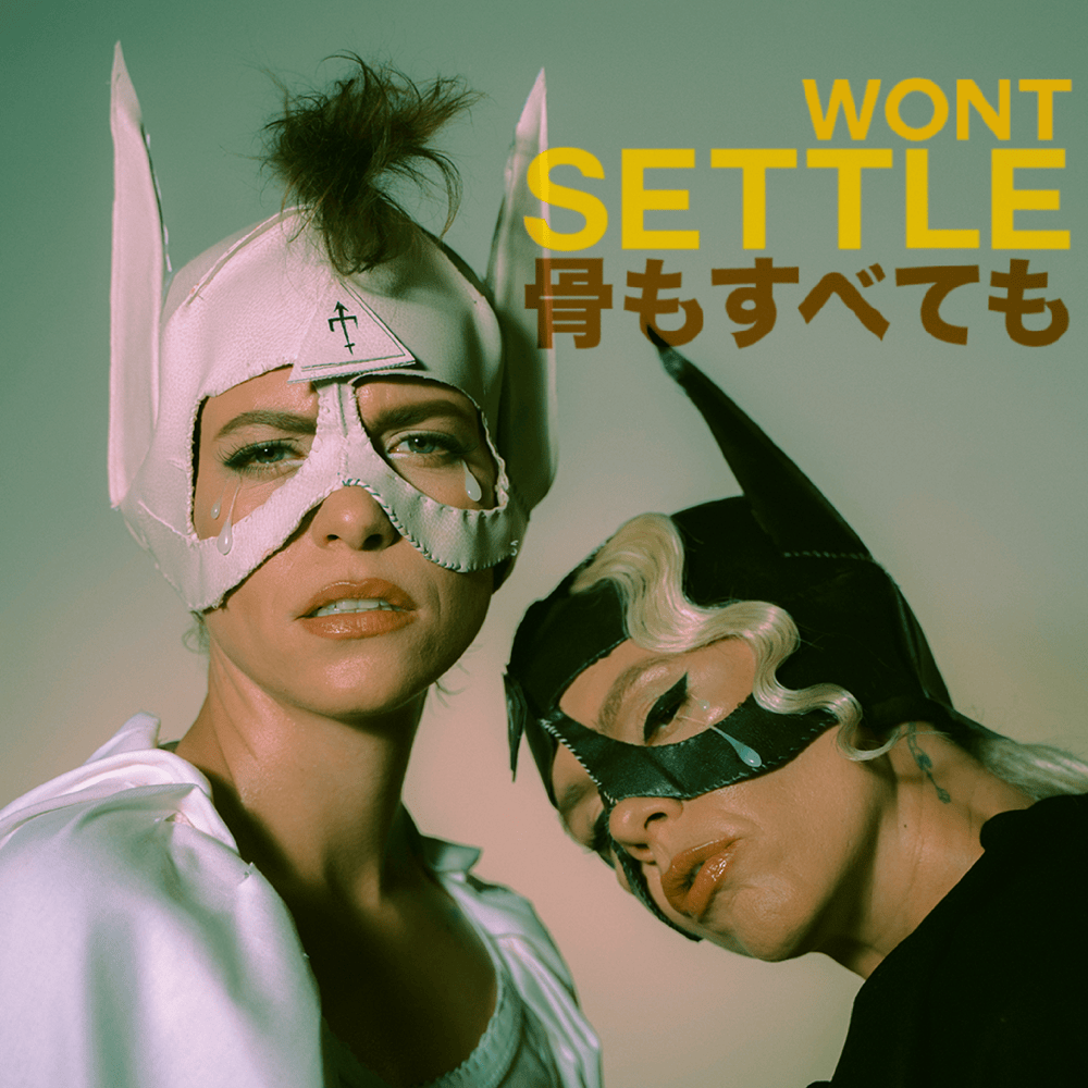Album cover art for "Won’t Settle" by BONES UK