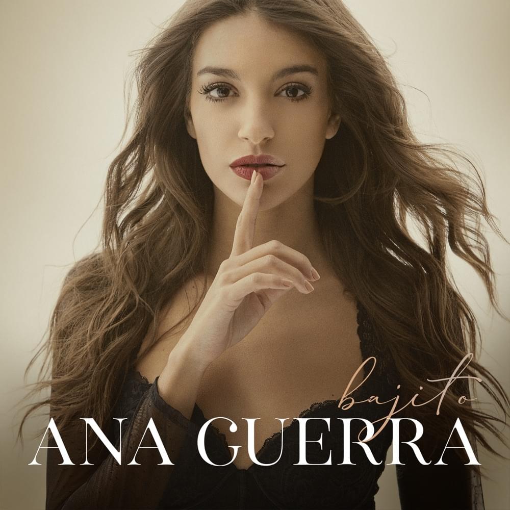 Album cover art for "Bajito" by Ana Guerra