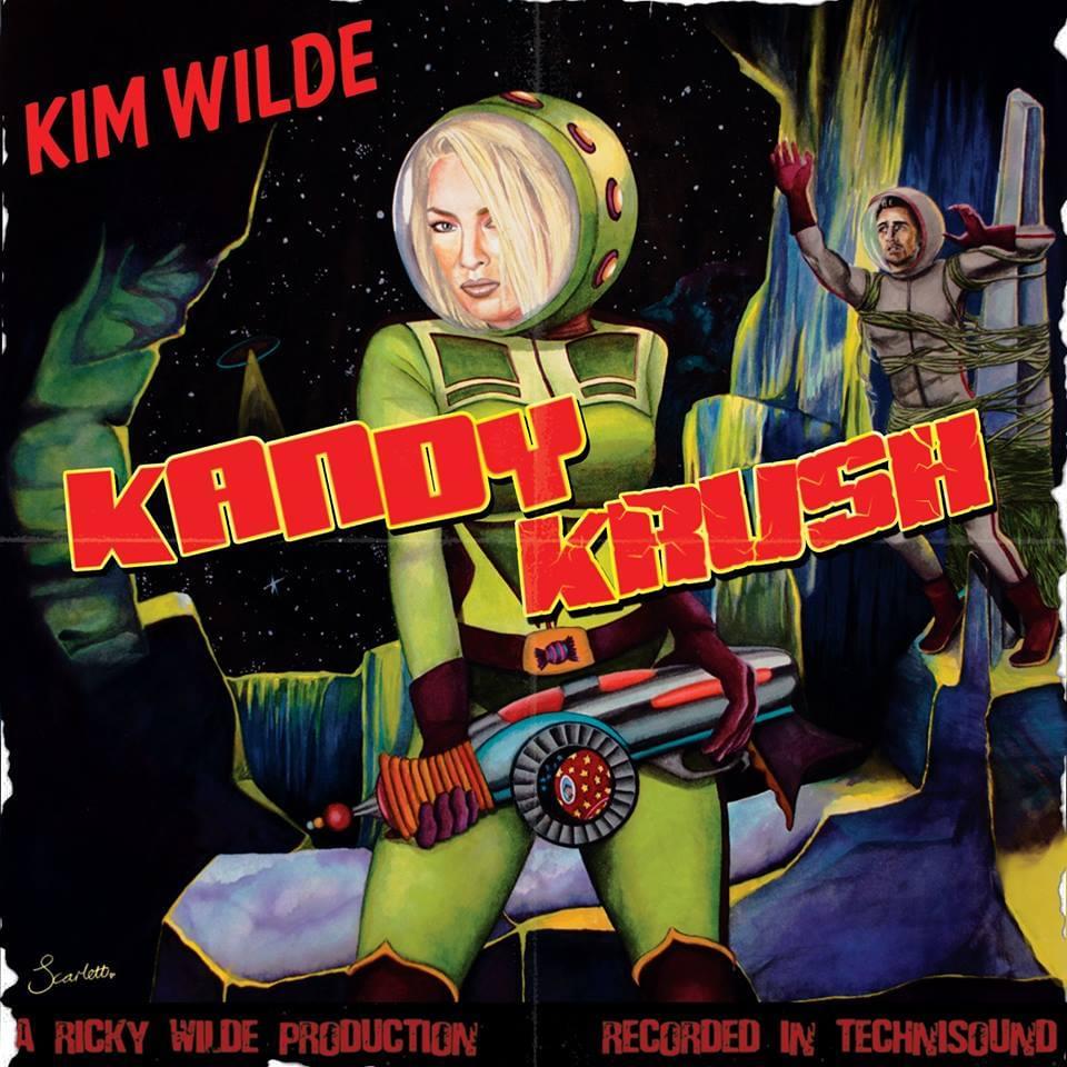 Album cover art for "Kandy Krush" by Kim Wilde