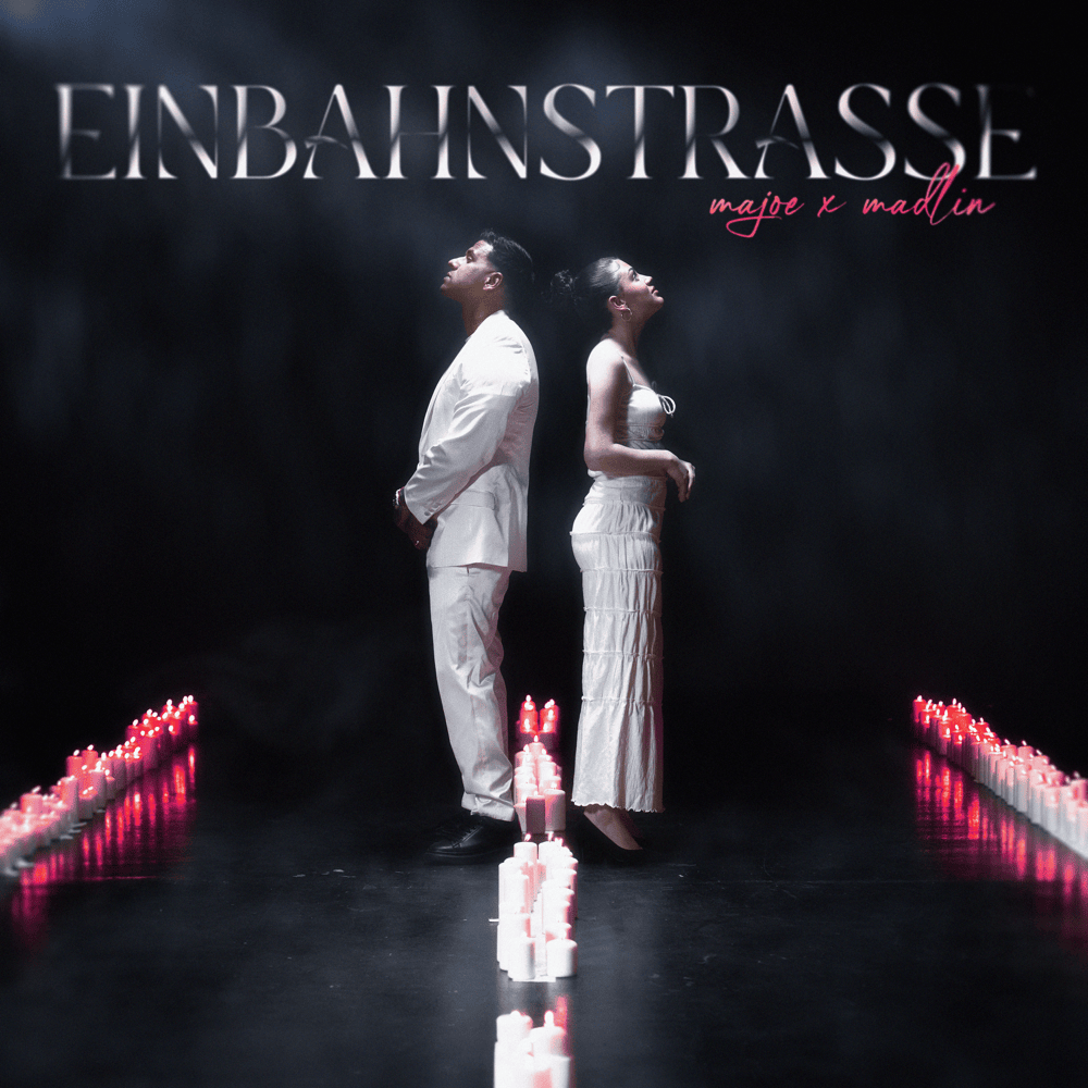 Album cover art for "EINBAHNSTRASSE" by Majoe
