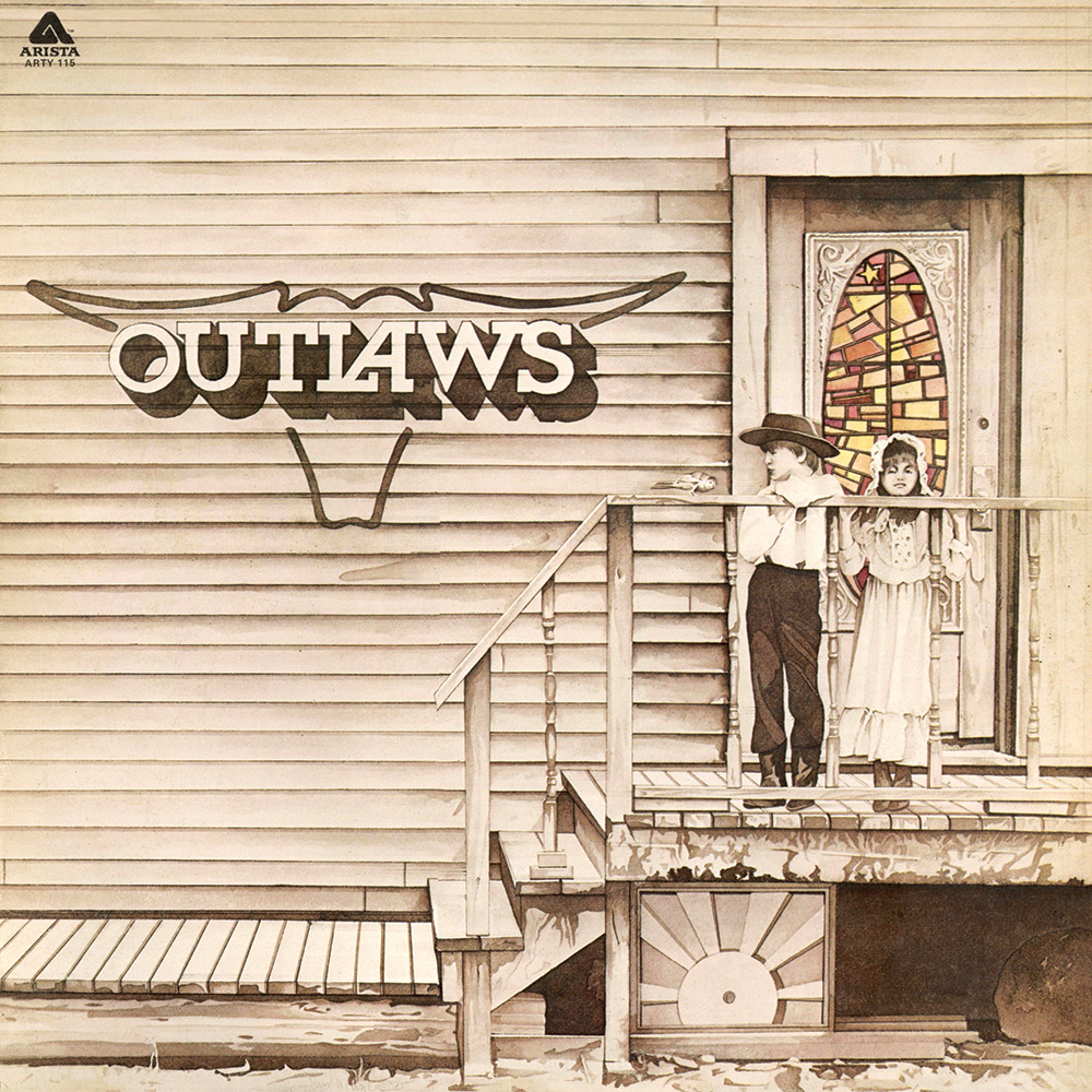 Album cover art for "There Goes Another Love Song" by The Outlaws (Southern Rock Band)