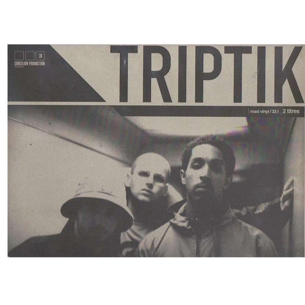 Album cover art for "Inintitulé" by Triptik & DJ Pone