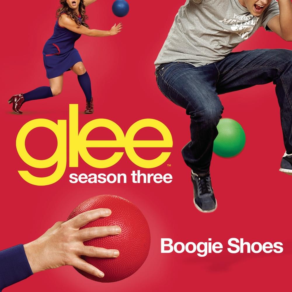 Album cover art for "Boogie Shoes" by Glee Cast