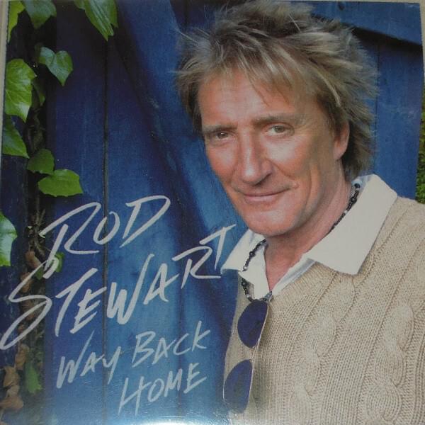 Album cover art for "Way Back Home" by Rod Stewart